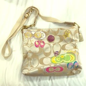 Poppy Coach Cross Body Bag